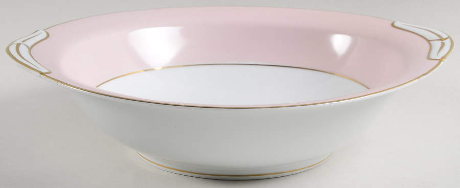 Royal Pink 10" Round Vegetable Bowl by Noritake-1