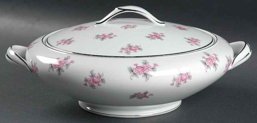 Rose Palace Round Covered Vegetable by Noritake-1