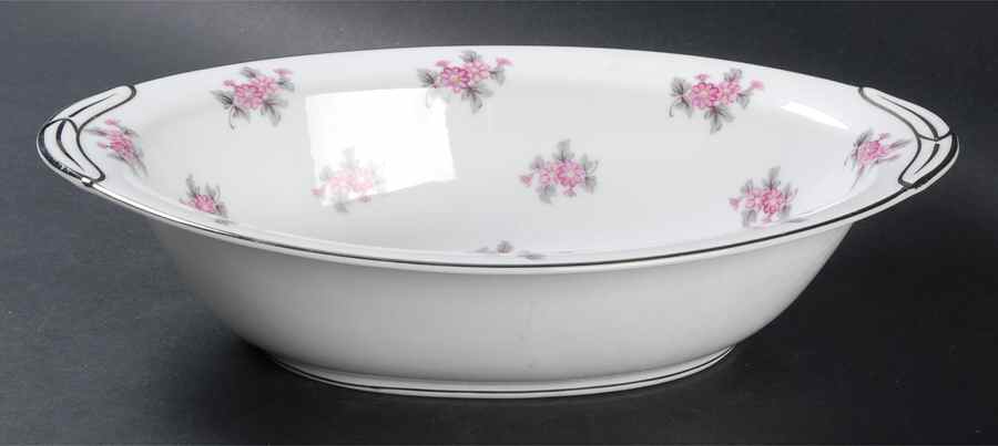 Rose Palace 10" Oval Vegetable Bowl by Noritake-1