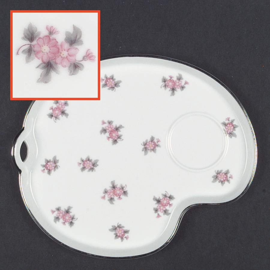 Rose Palace Snack Plate by Noritake-1