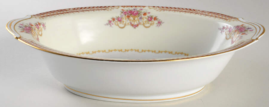 Royal Ruby 10" Round Vegetable Bowl by Noritake-1