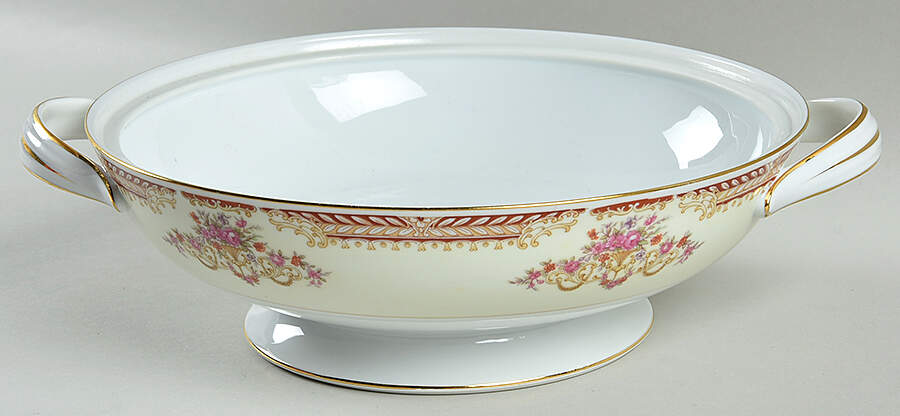 Royal Ruby Round Vegetable No Lid by Noritake-1
