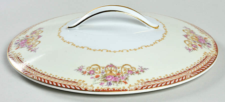 Royal Ruby Lid for Round Vegetable by Noritake-1