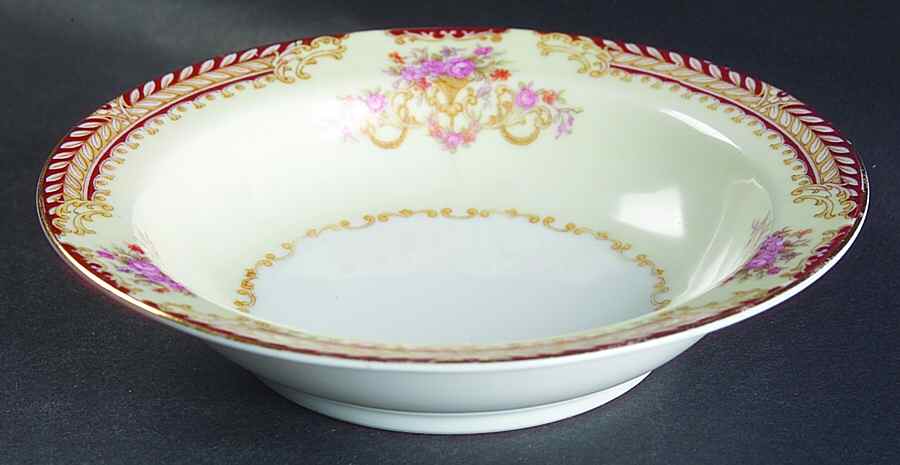 Royal Ruby Rim Fruit/Dessert (Sauce) Bowl by Noritake-1