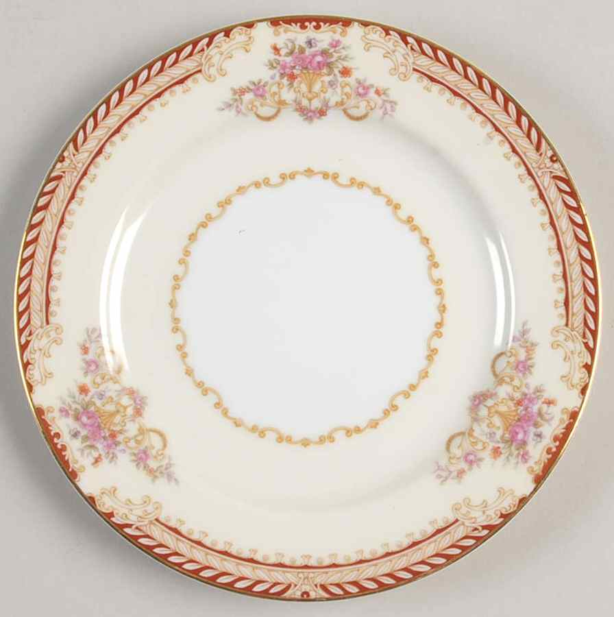 Royal Ruby Bread & Butter Plate by Noritake-1
