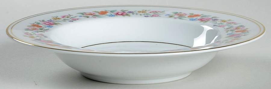 Roselie Rim Soup Bowl by Noritake-1