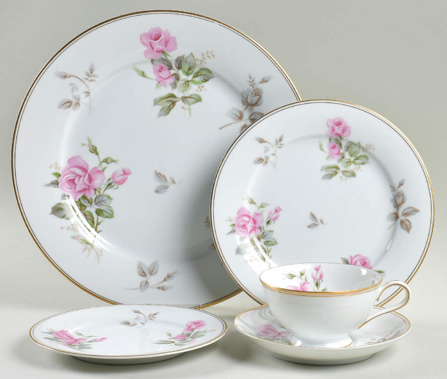 Rosa 5 Piece Place Setting by Noritake-1