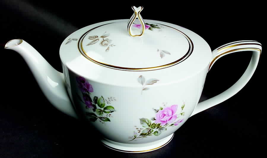 Rosa Teapot & Lid by Noritake-1