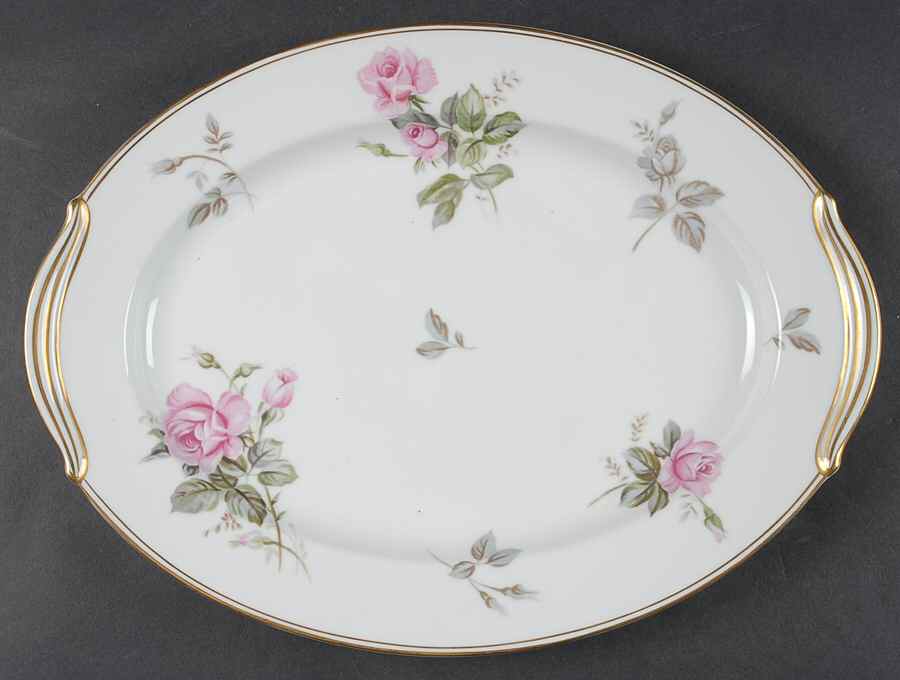 Rosa 13" Oval Serving Platter by Noritake-1
