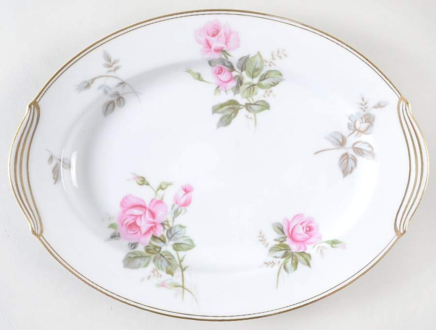 Rosa 11" Oval Serving Platter by Noritake-1
