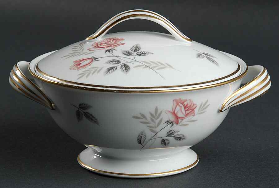 Rosabel Sugar Bowl & Lid by Noritake-1