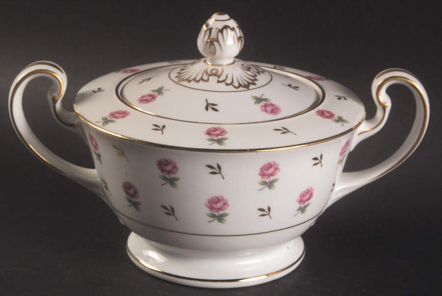 Rosalie Sugar Bowl & Lid by Noritake-1