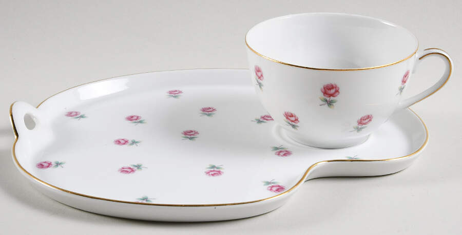 Rosalie Snack Plate & Cup Set by Noritake-1