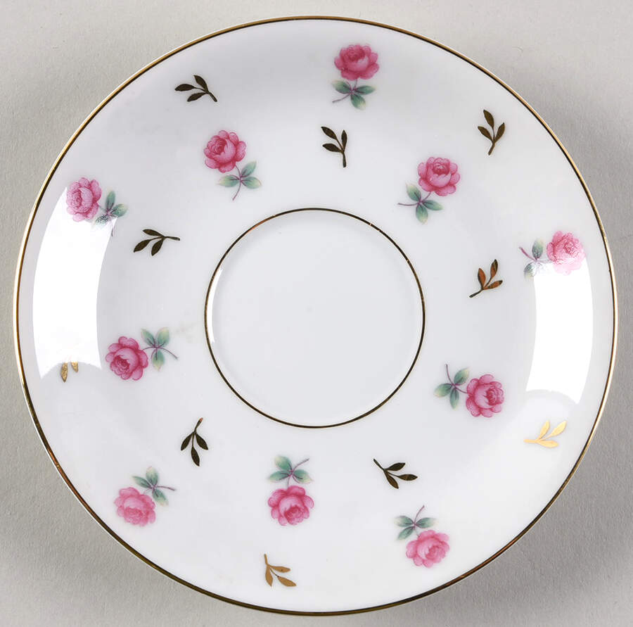 Rosalie Saucer for Demitasse Cup by Noritake-1