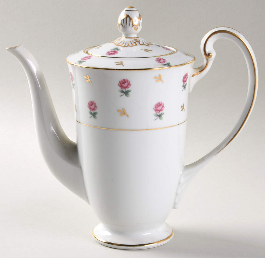 Rosalie Small Coffee Pot & Lid by Noritake-1