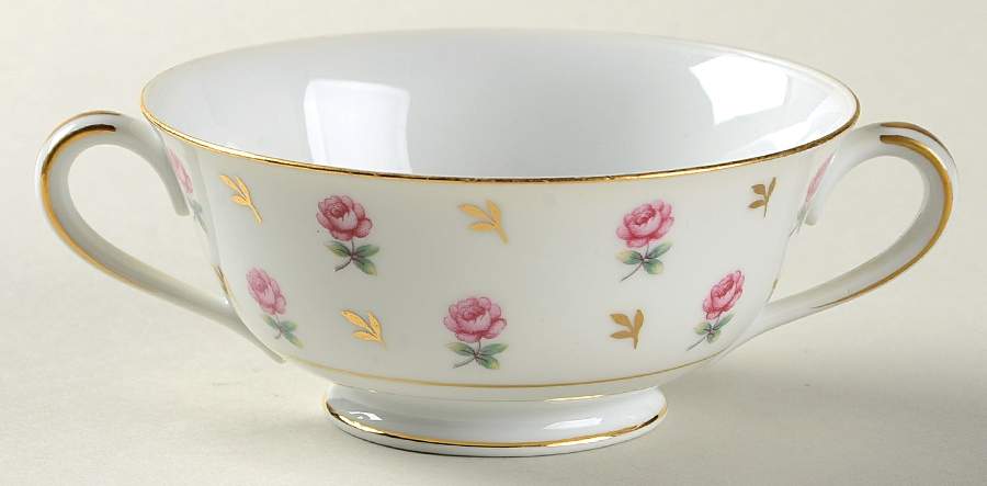 Rosalie Footed Cream Soup Bowl by Noritake-1