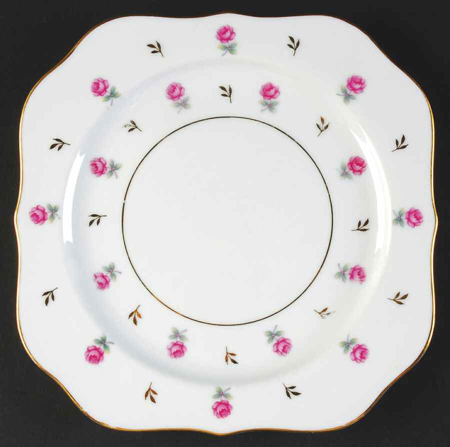 Rosalie Square Salad Plate by Noritake-1