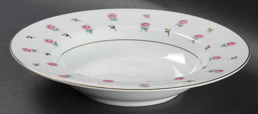 Rosalie Rim Soup Bowl by Noritake-1