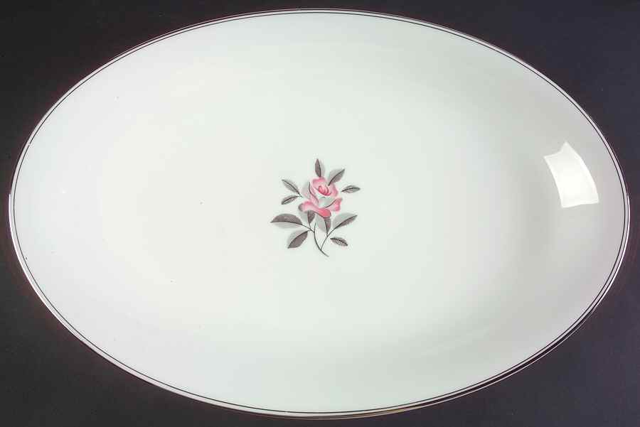 Rosales 16" Oval Serving Platter by Noritake-1