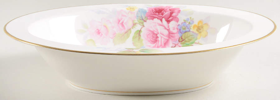 Rosalia 11" Oval Vegetable Bowl by Noritake-1