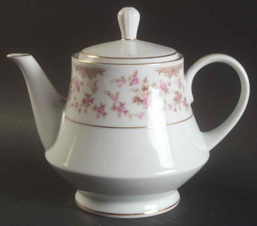 Rosalie Teapot & Lid by Noritake-1
