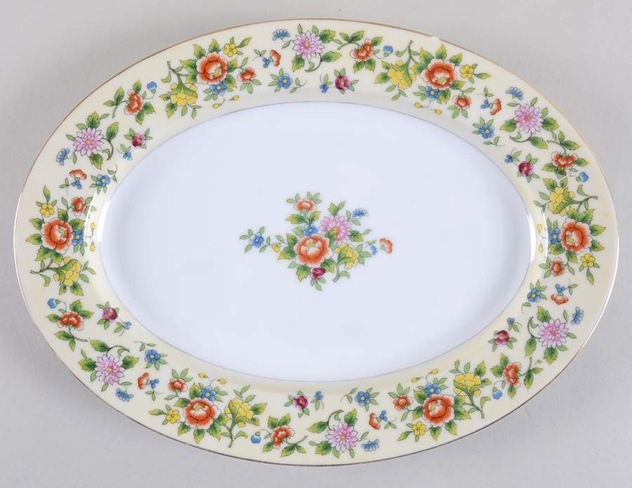 Rosalind 11" Oval Serving Platter by Noritake-1