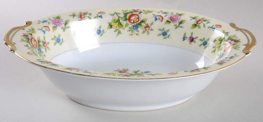Rosalind 10" Oval Vegetable Bowl by Noritake-1