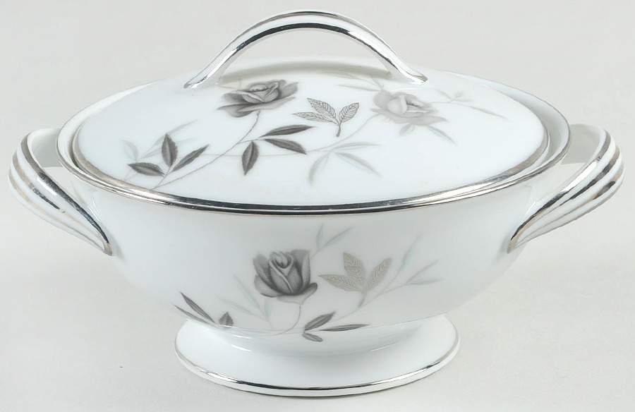 Rosamor Sugar Bowl & Lid by Noritake-1