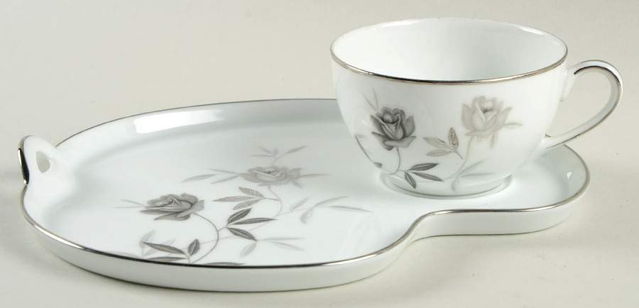 Rosamor Snack Plate & Cup Set by Noritake-1
