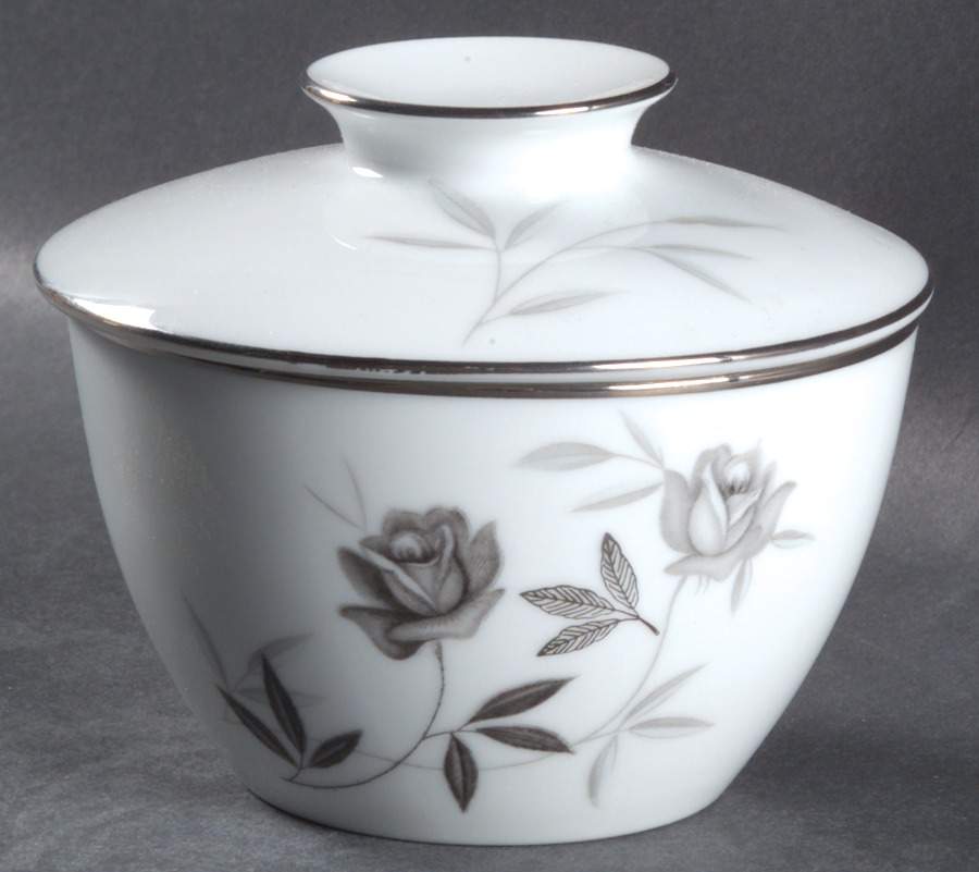 Rosamor Sugar Bowl & Lid by Noritake-1