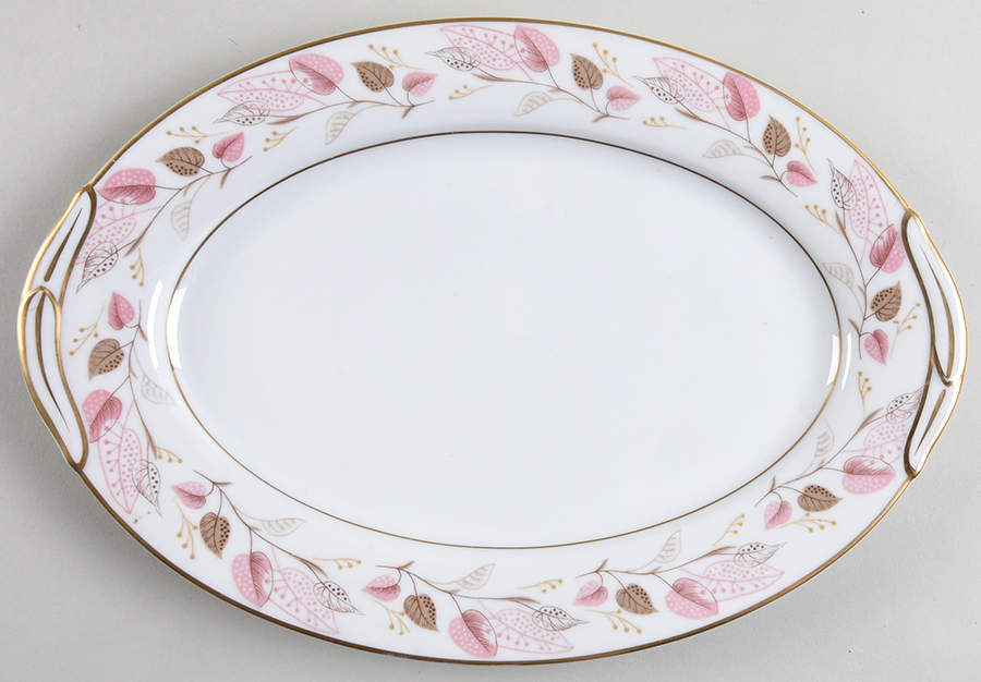 Rosanne 12" Oval Serving Platter by Noritake-1