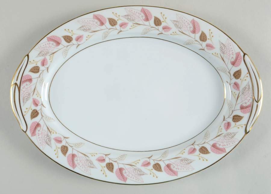 Rosanne 13" Oval Serving Platter by Noritake-1