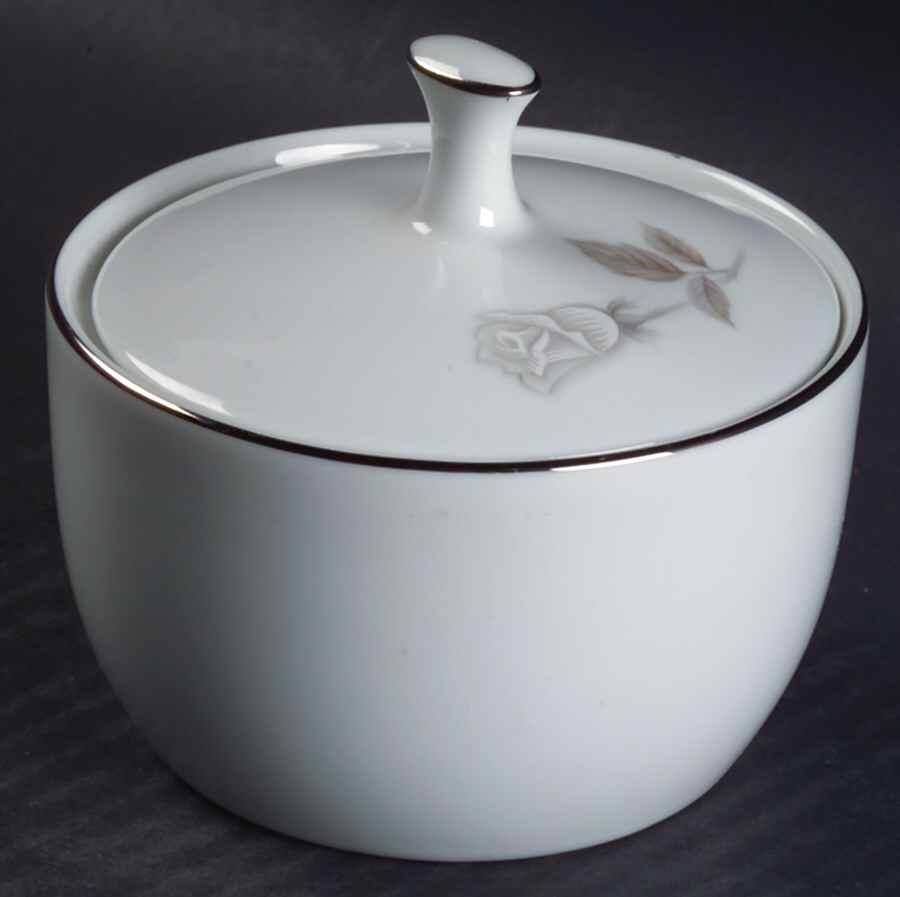 Rosay Sugar Bowl & Lid by Noritake-1