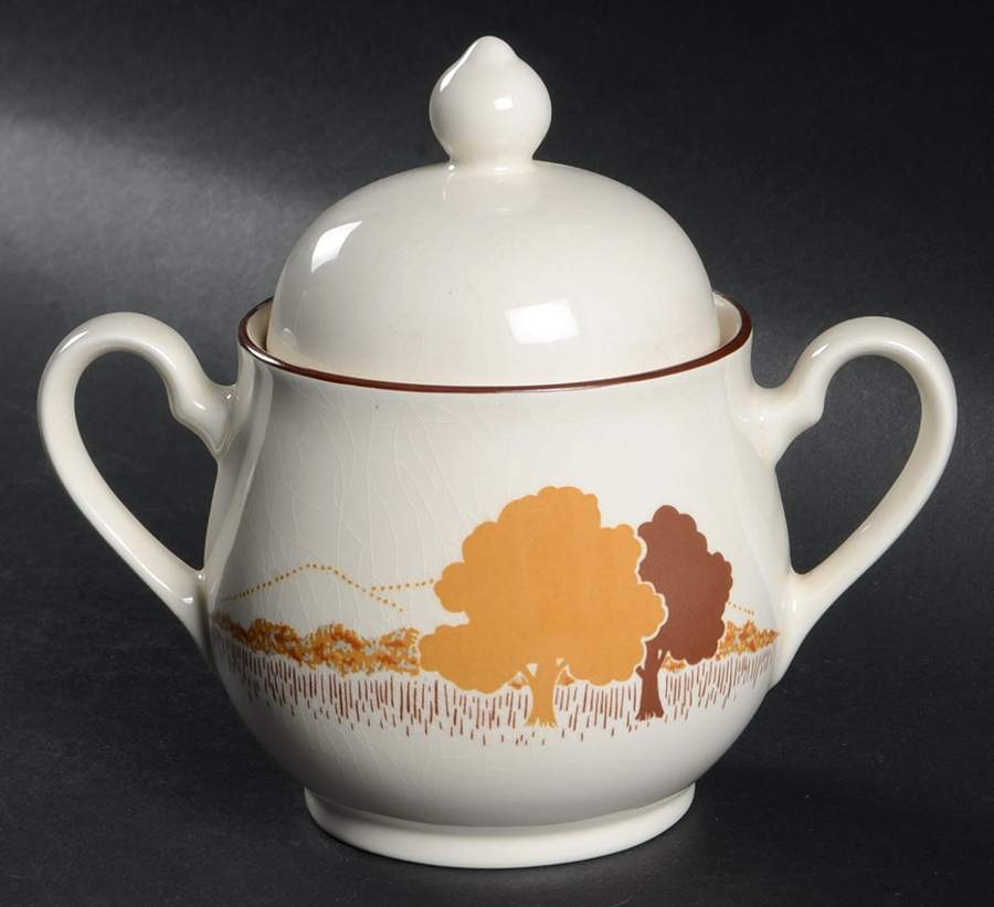 Roscrea Sugar Bowl & Lid by Noritake-1