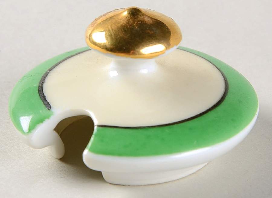 Roseara Mustard with Lid Condiment Set, Lid Only by Noritake-1