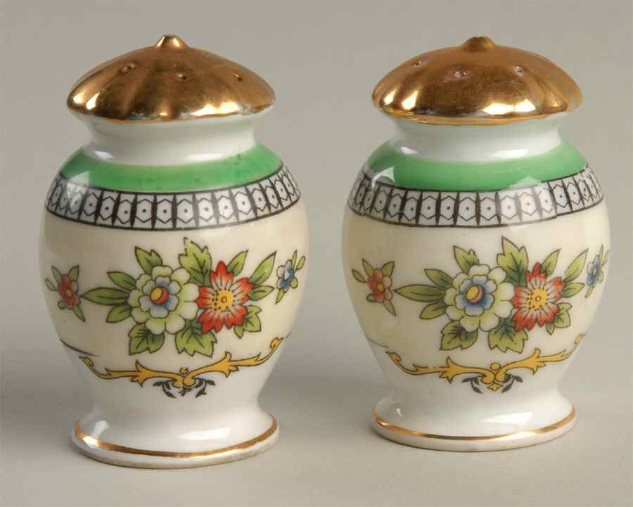 Roseara Condiment Set, Salt & Pepper Set by Noritake-1