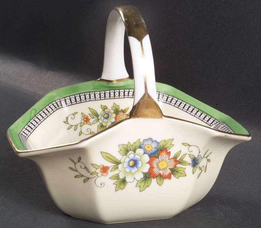 Roseara Small Basket by Noritake-1