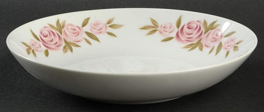 Roseate Coupe Soup Bowl by Noritake-1