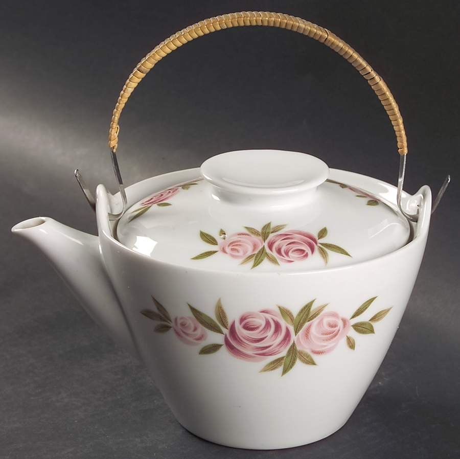 Roseate Teapot & Lid by Noritake-1