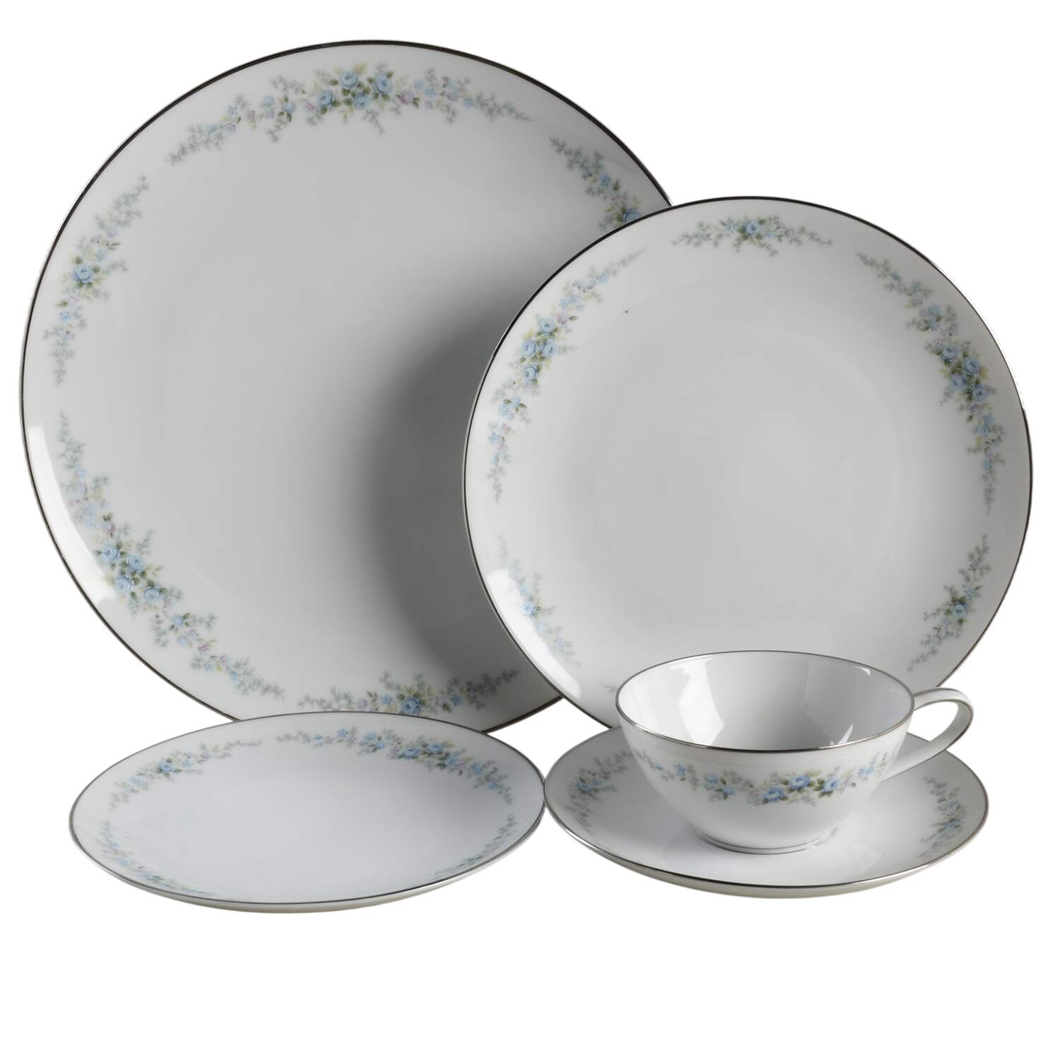 Roseberry 40 Piece Estate Set by Noritake-1
