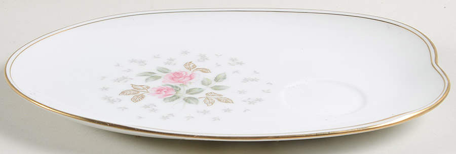 Rosebud Snack Plate by Noritake-1