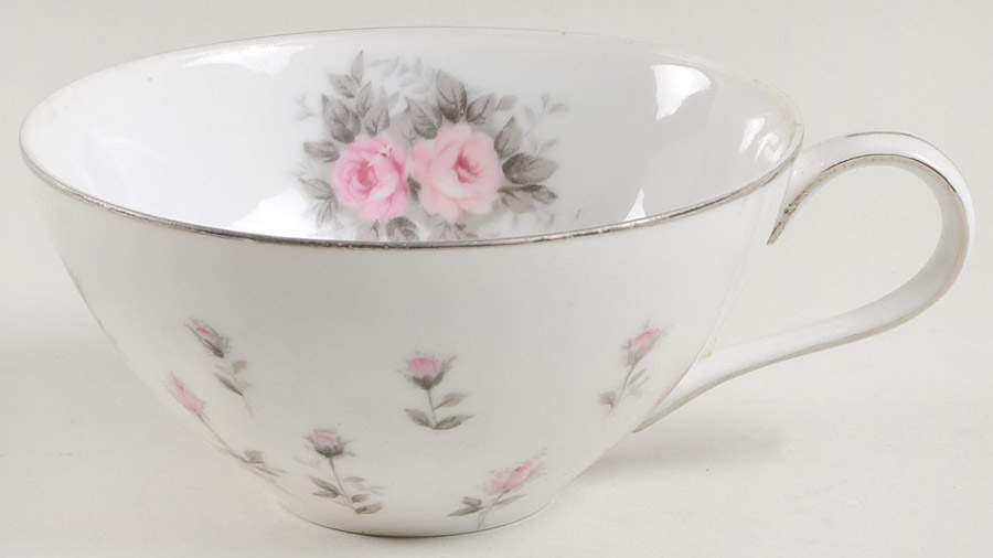 Rosebud Flat Cup by Noritake-1