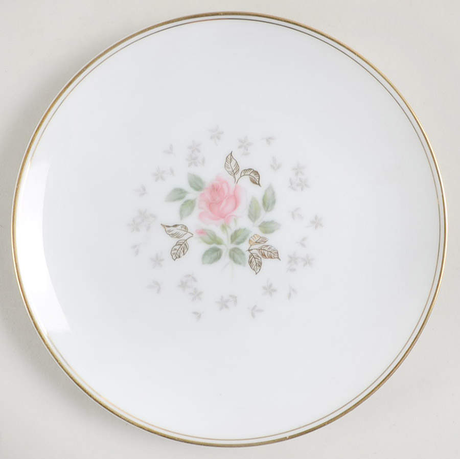 Rosebud Bread & Butter Plate by Noritake-1