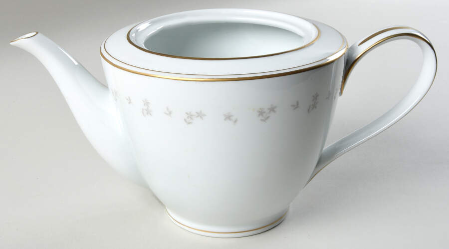 Rosebud Teapot No Lid by Noritake-1
