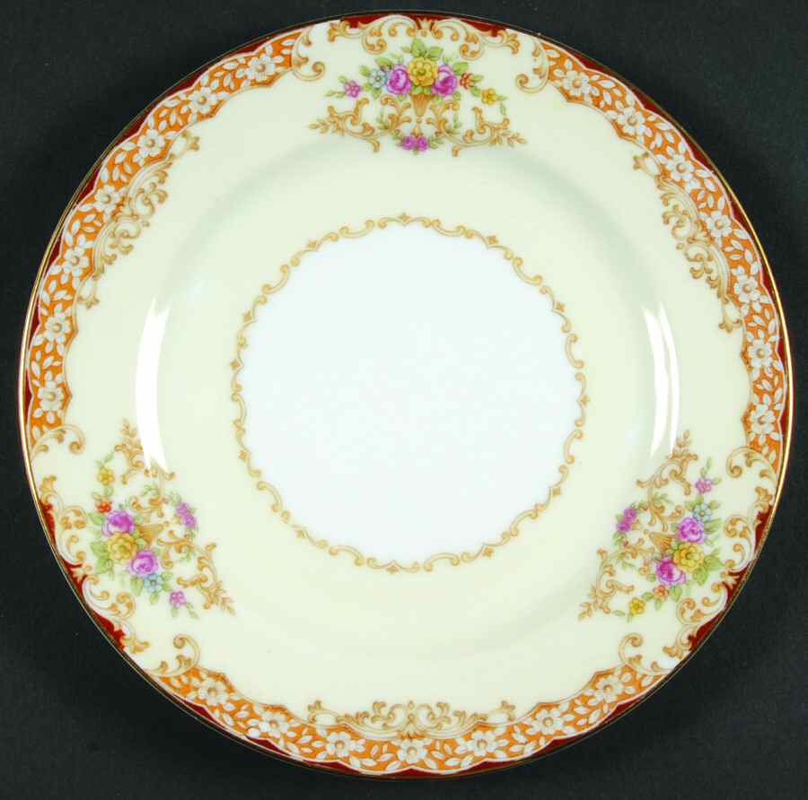 Rosebud Bread & Butter Plate by Noritake-1