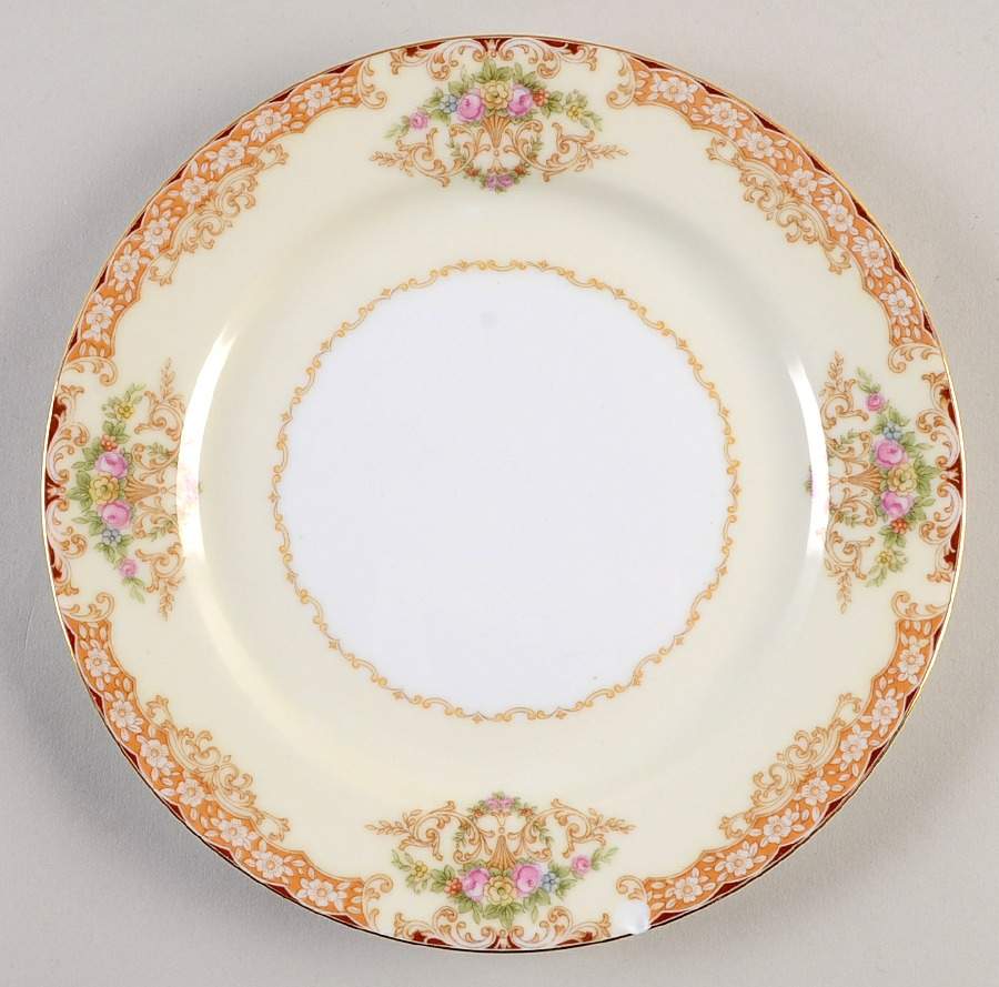 Rosebud Luncheon Plate by Noritake-1