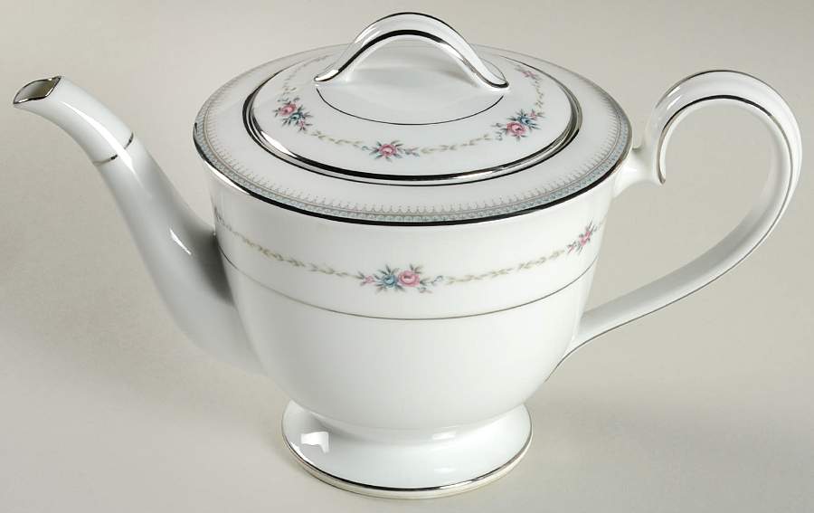 Rosedawn Teapot & Lid by Noritake-1