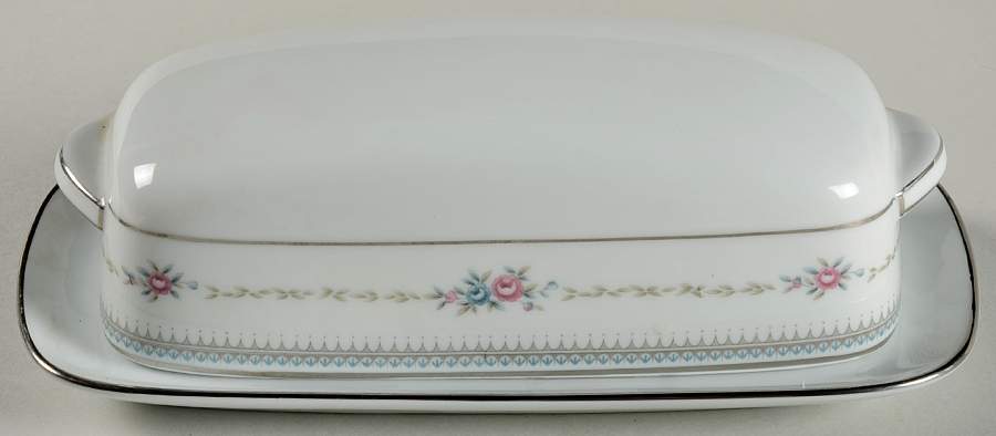 Rosedawn 1/4 Lb Covered Butter by Noritake-1