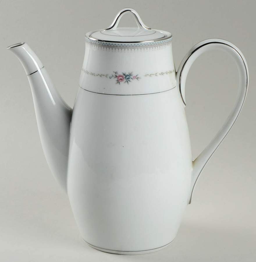 Rosedawn Coffee Pot & Lid by Noritake-1