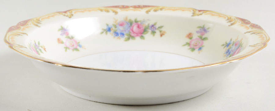 Roseda Rim Soup Bowl by Noritake-1